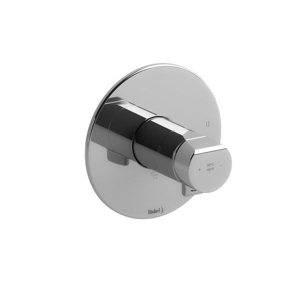 Parabola 1/2" Thermostatic & Pressure Balance Trim With 2 Functions (No Share)