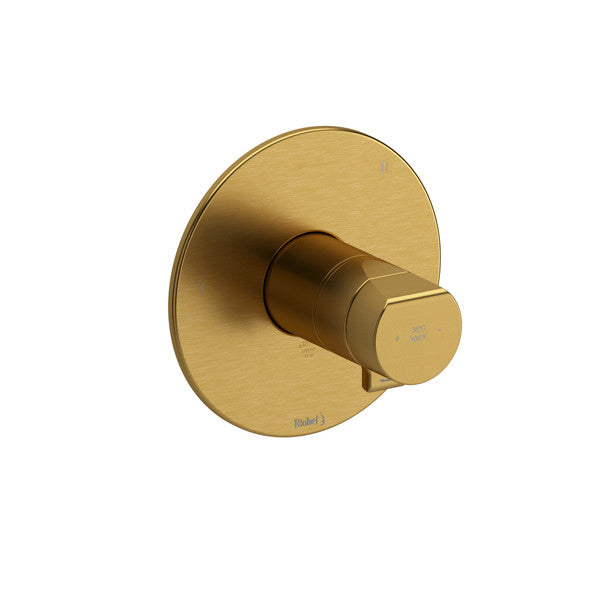 Parabola 1/2" Thermostatic & Pressure Balance Trim With 3 Functions (No Share)