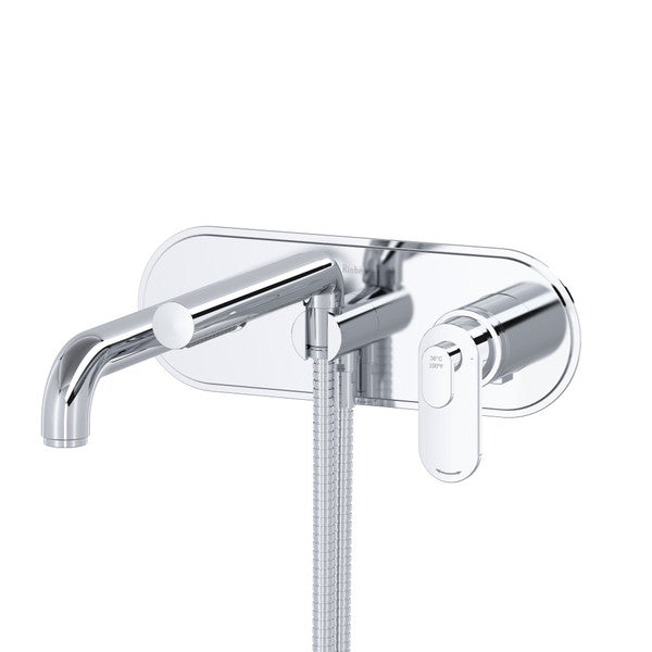 Arca Wall Mount Tub Filler Trim
