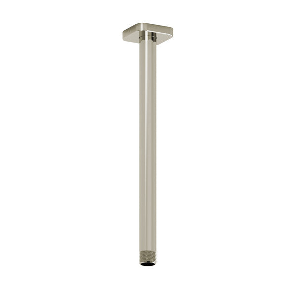 12" Ceiling Mount Shower Arm With Square Escutcheon