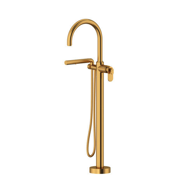 Arca Single Hole Floor Mount Tub Filler Trim
