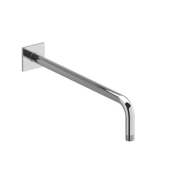 16" Wall Mount Shower Arm With Square Escutcheon