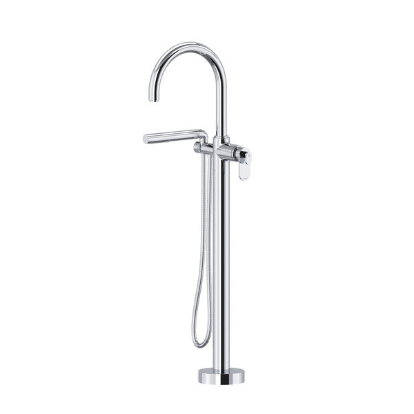 Arca Single Hole Floor Mount Tub Filler Trim