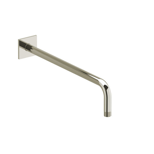 16" Wall Mount Shower Arm With Square Escutcheon