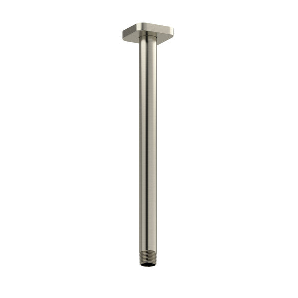 12" Ceiling Mount Shower Arm With Square Escutcheon