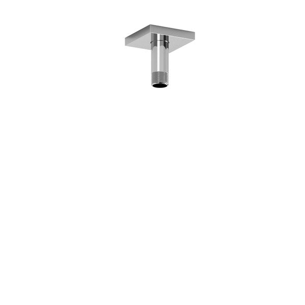 3" Ceiling Mount Shower Arm With Square Escutcheon