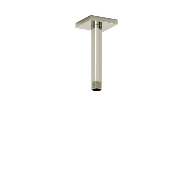 6" Ceiling Mount Shower Arm With Square Escutcheon