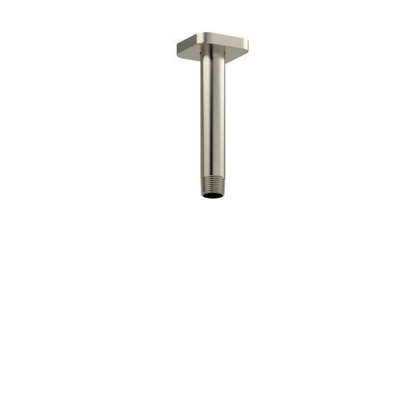 6" Ceiling Mount Shower Arm With Square Escutcheon