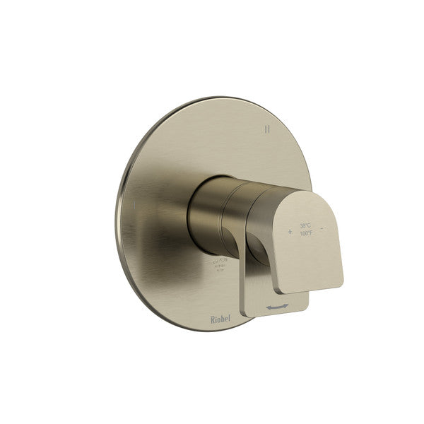 Ode 1/2" Thermostatic & Pressure Balance Trim With 5 Functions (Shared) With Lever Handle