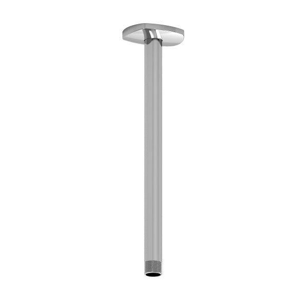 12" Ceiling Mount Shower Arm With Oval Escutcheon