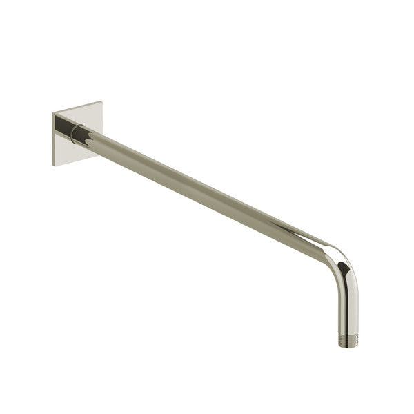 20" Wall Mount Shower Arm With Square Escutcheon