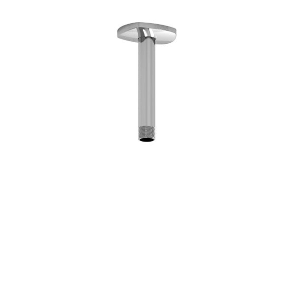 6" Ceiling Mount Shower Arm With Oval Escutcheon