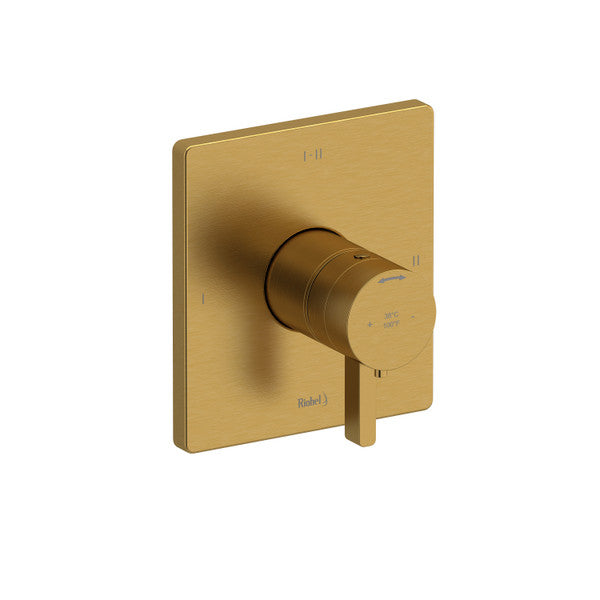 Paradox 1/2" Thermostatic & Pressure Balance Trim With 3 Functions (Shared)
