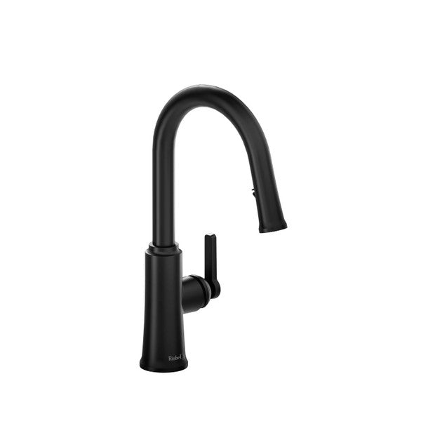 Trattoria Pulldown Kitchen Faucet With C-Spout