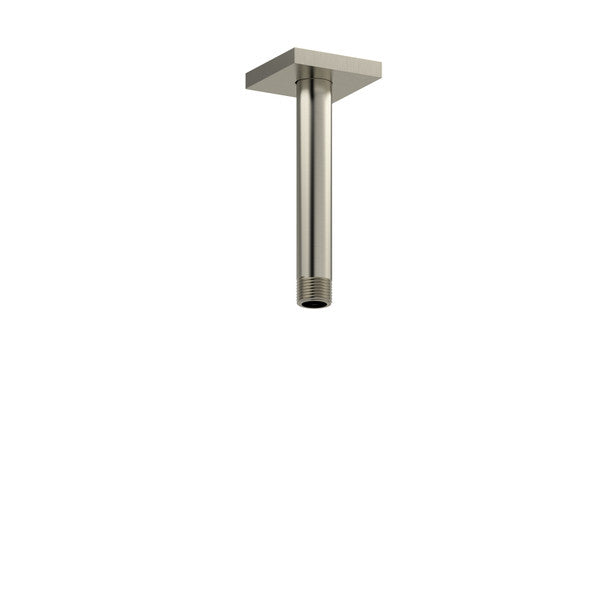 6" Ceiling Mount Shower Arm With Square Escutcheon