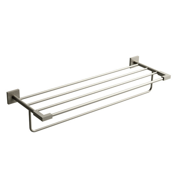 Kubik 24" Towel Bar With Shelf