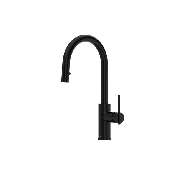 Lateral Pull-Down Kitchen Faucet With Single Spray