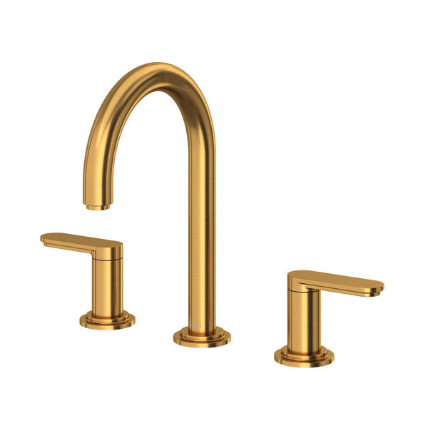 Arca Widespread Bathroom Faucet With C-Spout