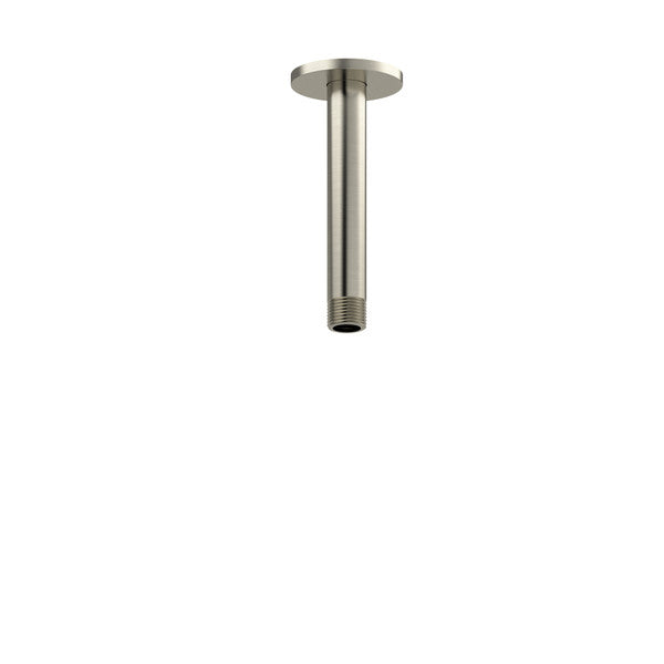 6" Ceiling Mount Shower Arm With Round Escutcheon