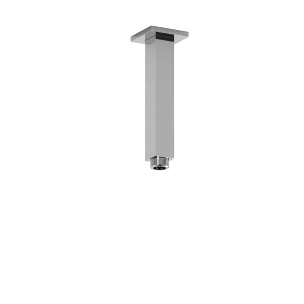 6" Ceiling Mount Shower Arm With Square Escutcheon