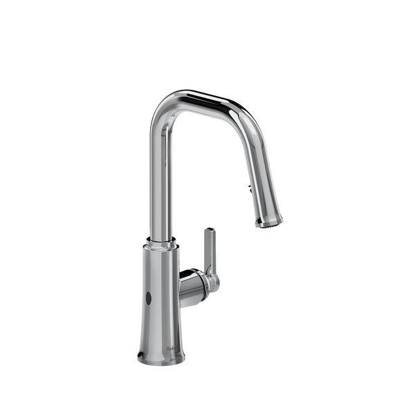 Trattoria Pull-Down Touchless Kitchen Faucet With U-Spout