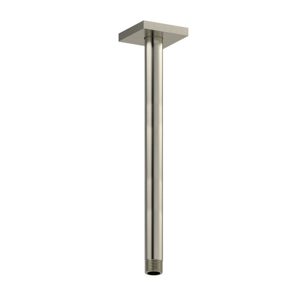 12" Ceiling Mount Shower Arm With Square Escutcheon