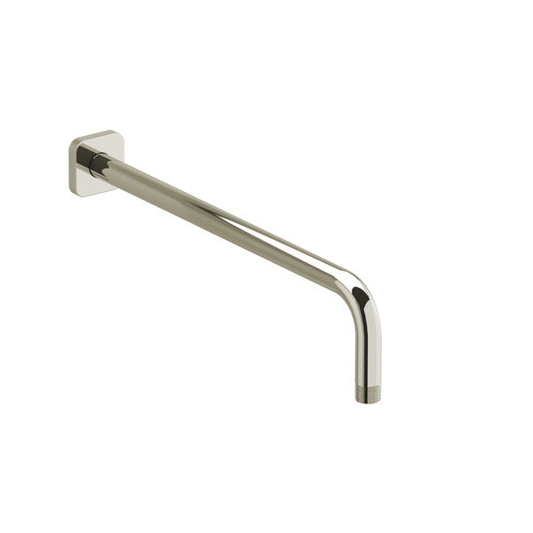 16" Wall Mount Shower Arm With Square Escutcheon