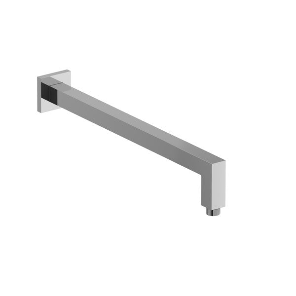 16" Wall Mount Shower Arm With Square Escutcheon