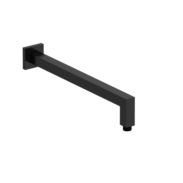 16" Wall Mount Shower Arm With Square Escutcheon