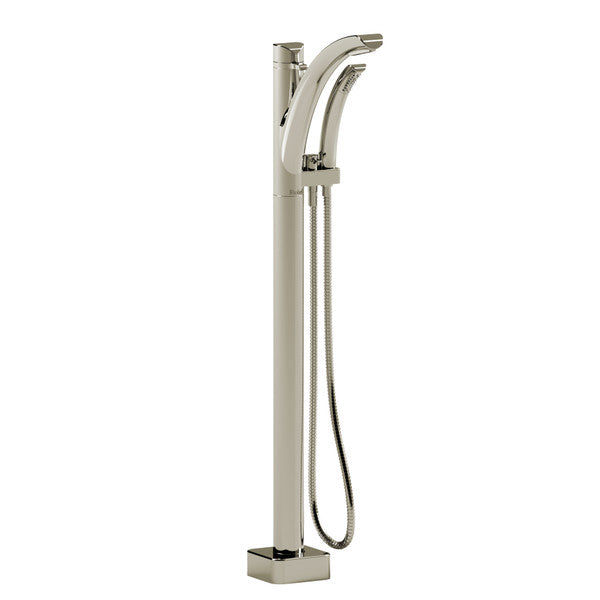 Salomé Single Hole Floor Mount Tub Filler Trim