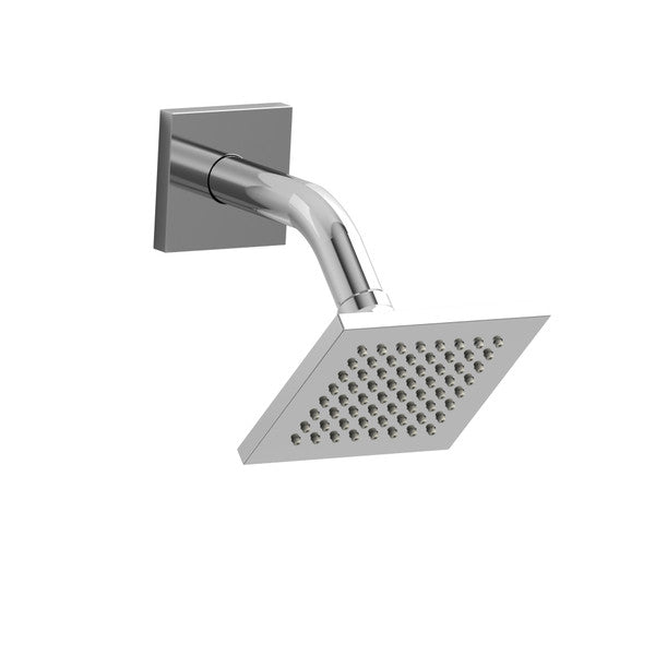 4" Rain Showerhead With Arm